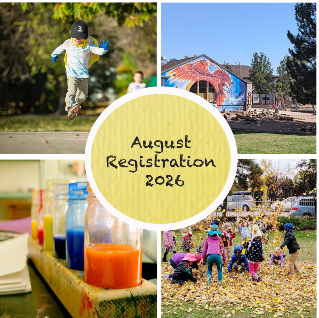 August Registration 2026-27, photos from MPCS Campus with kids playing